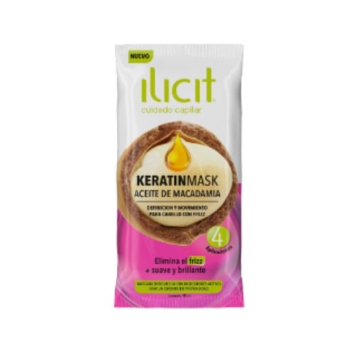 Mascarilla Capilar Ilicit Keratin Mask Macadamia 40 Ml