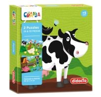 Juego Didacta Puzzles Granja