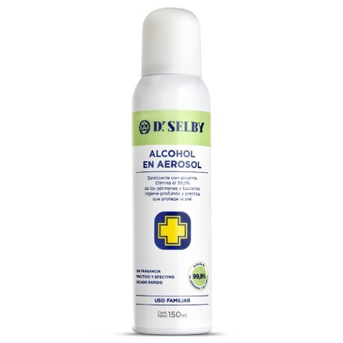 Alcohol En Aerosol Dr. Selby 150 Ml