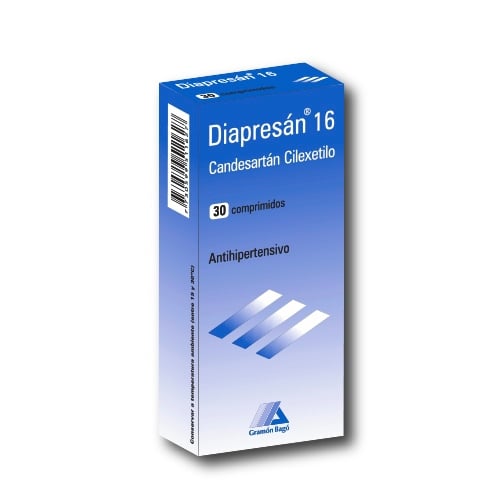 Diapresan 16 Mg 30 Comprimidos