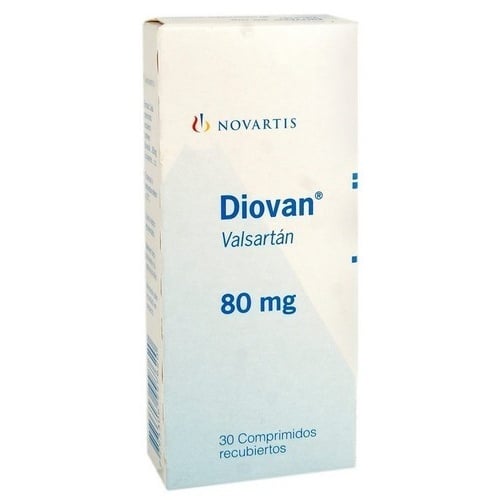 DIOVAN 80 MG 30 COMPRIMIDOS