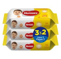 Toallitas Húmedas Huggies Limpieza Cotidiana 288 Unidades 