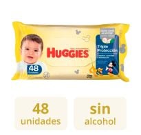 Toallitas Húmedas Huggies Limpieza Cotidiana 48 Unidades