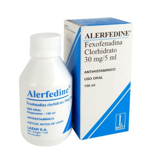 ALERFEDINE SUSPENSION 150 ML