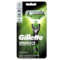 AFEITADORA GILLETTE MACH3 SENSITIVE CON 1 REPUESTO