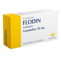 Flodin 10 Mg 20 Comprimidos