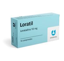 Loratil 10 Mg 16 Comprimidos