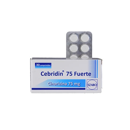 Cebridin 75 F 30 Comprimidos