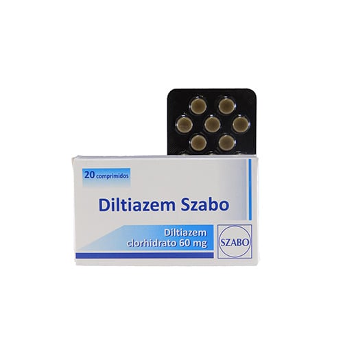 Diltiazem 60 Mg 20 Comprimidos