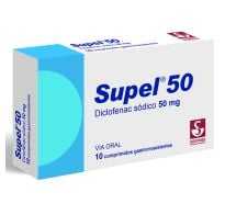 Supel 50 Mg 10 Comprimidos