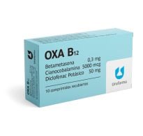 OXA B12 10 COMPRIMIDOS