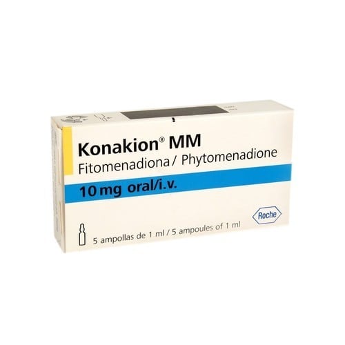 Konakion 10 Mg 5 Ampollas