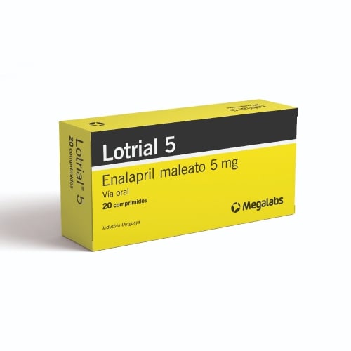 LOTRIAL 5 MG 20 COMPRIMIDOS