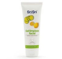 Gel Sri Sri Limpiador Facial Pepino Y Limón 100 G