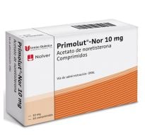 Primolut Nor 10 Mg 30 Comprimidos