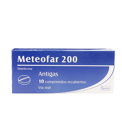 Meteofar 200 Mg 10 Comprimidos