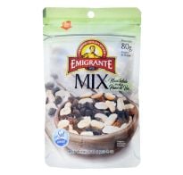 Mix Emigrante Maní Tostado + Pasas De Uva 80 G