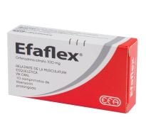 Efaflex 100 Mg 10 Comprimidos