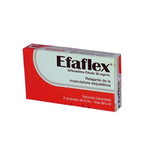 Efaflex 30 Mg 2 Ampollas