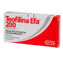 Teofilina Efa 200 Mg 20 Comprimidos 