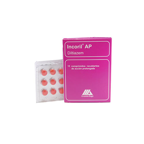 Incoril Ap 90 Mg 15 Comprimidos