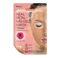 Mascarilla Facial Purederm Real Petal Mg: Gel Mask Rose 1 Unidad