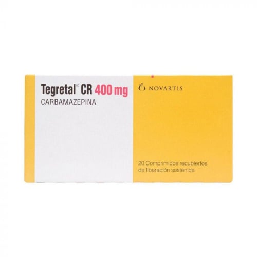 TEGRETOL CR 400 MG 20 COMPRIMIDOS