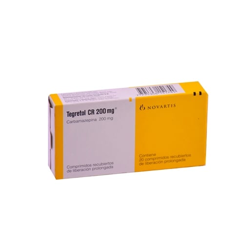 Tegretol Cr 200 Mg 20 Comprimidos