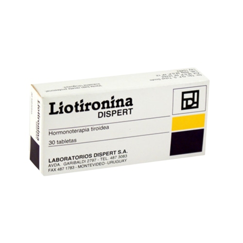 Liotironina Dispert 30 Tabletas