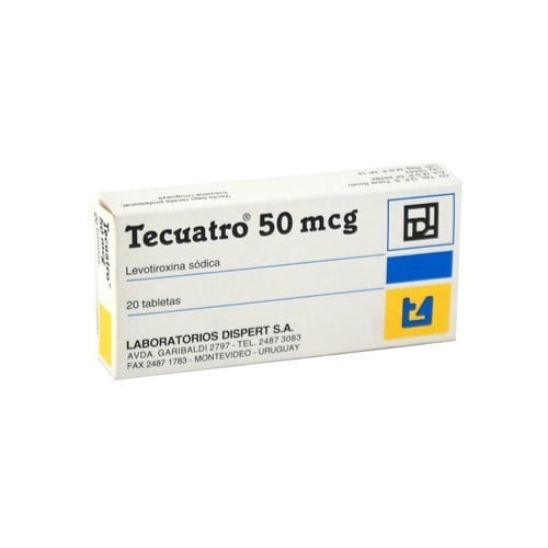 Tecuatro 50 Mcg 20 Tabletas