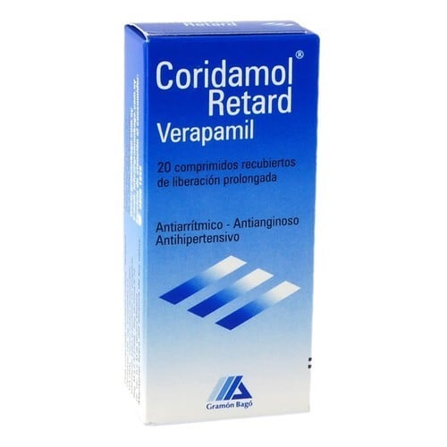 Coridamol Retard 120 Mg 20 Comprimidos