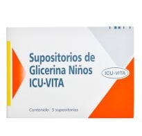 Supositorios De Glicerina Para Niños Icu Vita