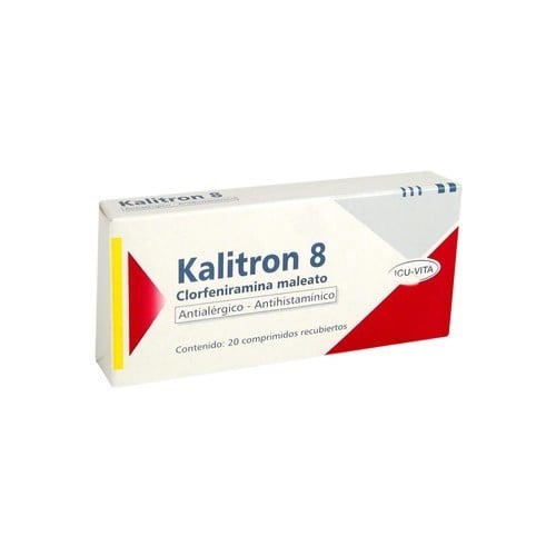 Kalitron 8 Mg 20 Comprimidos Recubiertos