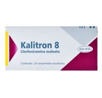 Kalitron 8 Mg 20 Comprimidos Recubiertos