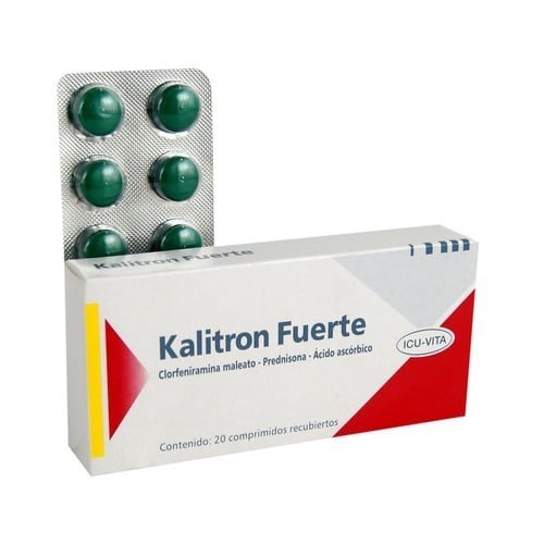 Kalitron Fuerte 20 Comprimidos Recubiertos