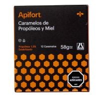 CARAMELOS PROPOLEO Y MIEL 12 UNIDADES