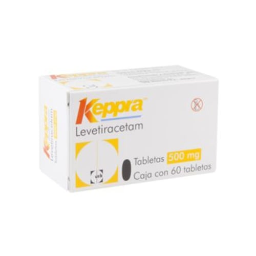 Keppra 500 Mg 60 Comprimidos