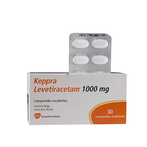 Keppra 1000 Mg 30 Comprimidos