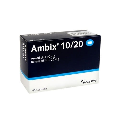 Ambix 10 Mg / 20 Mg 40 Cápsulas