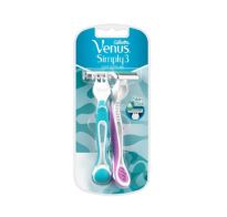 Afeitadora Gillette Venus Simply Mujer Sensitive 2 Unidades 