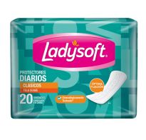 PROTECTORES DIARIOS LADYSOFT CLASICO X20 UNIDADES