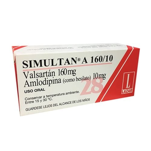 Simultan A 160/10 Mg 28 Comprimidos