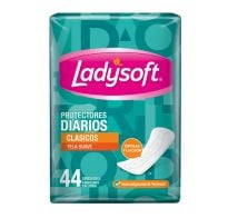 PROTECTORES DIARIOS LADYSOFT CLASICO X44 UNIDADES.