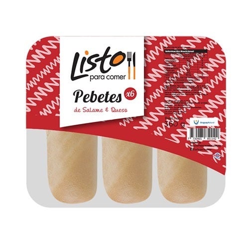 Pebetes De Salame 6 Unidades