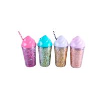 Vaso Con Sorbito Helado