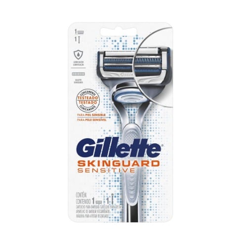 Afeitadora Gillette Skinguard Sensitive Razor 1 Unidad