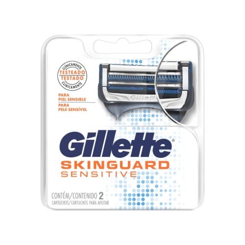 Repuesto De Afeitadora Gillette Skinguard Sensitive 2 Unidades