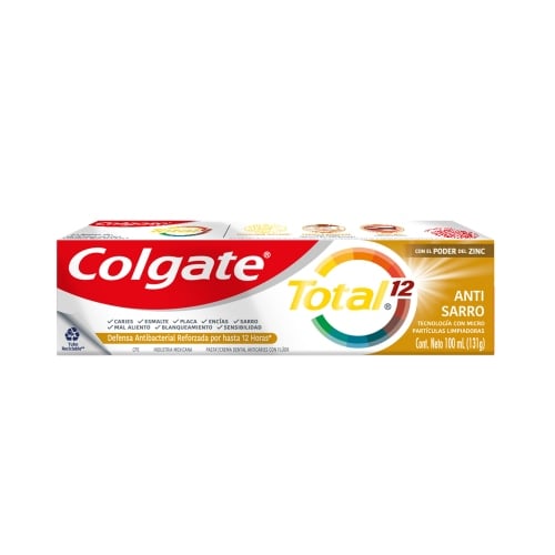 Pasta De Dientes Colgate Total 12 Antisarro 131 G