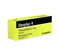 Desplac 4 Mg 30 Comprimidos