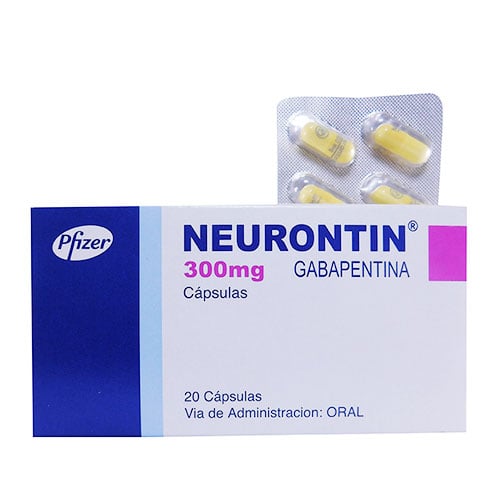 Neurontin 300 Mg 20 Cápsulas